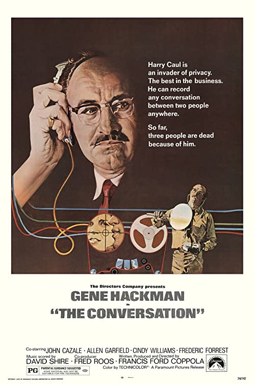 دانلود فیلم The Conversation 1974 با زیرنویس فارسی چسبیده